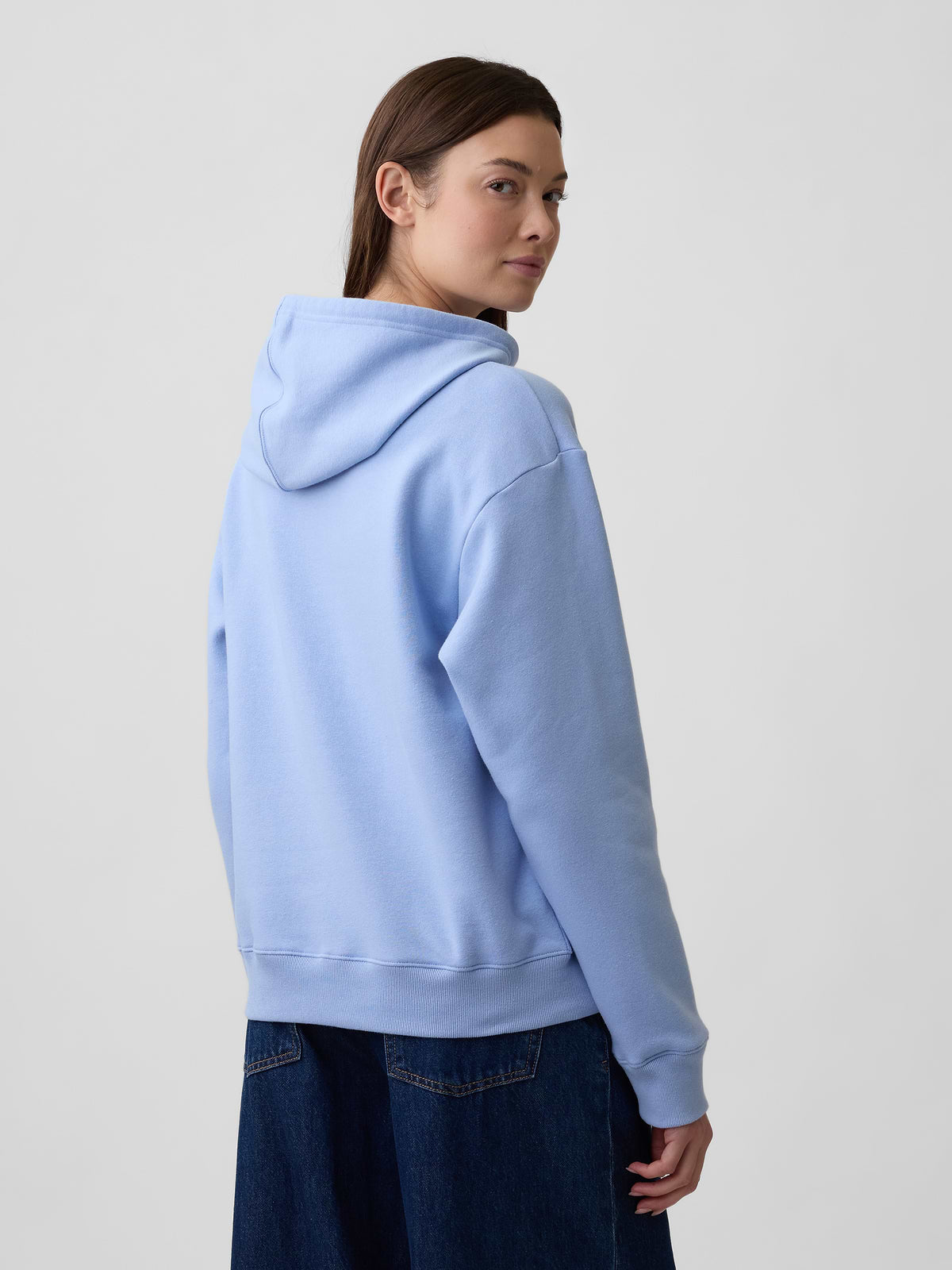 Relaxed Gap Logo Hoodie