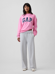 Oversized Gap Logo Mockneck Tunic Sweatshirt