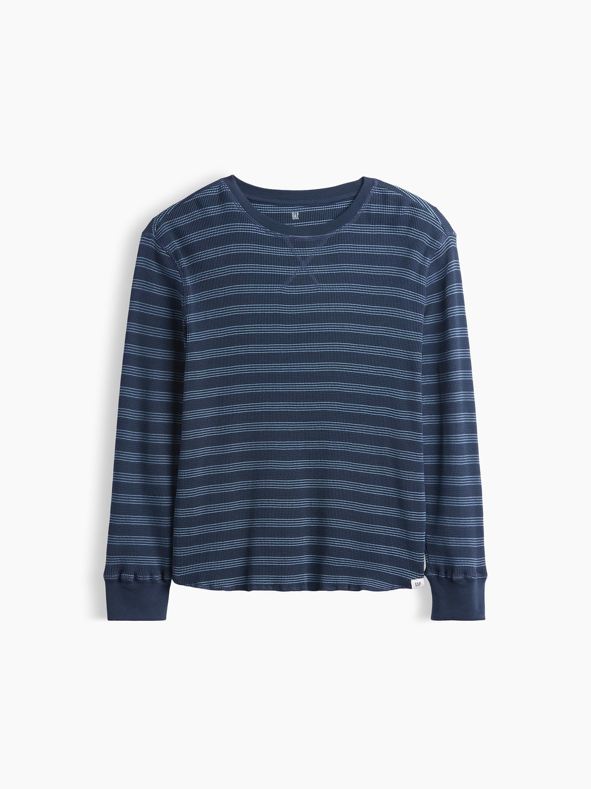 Kids Waffle-Knit Crewneck T-Shirt