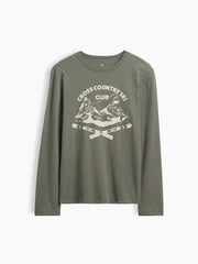 Kids Graphic T-Shirt - Castor Green