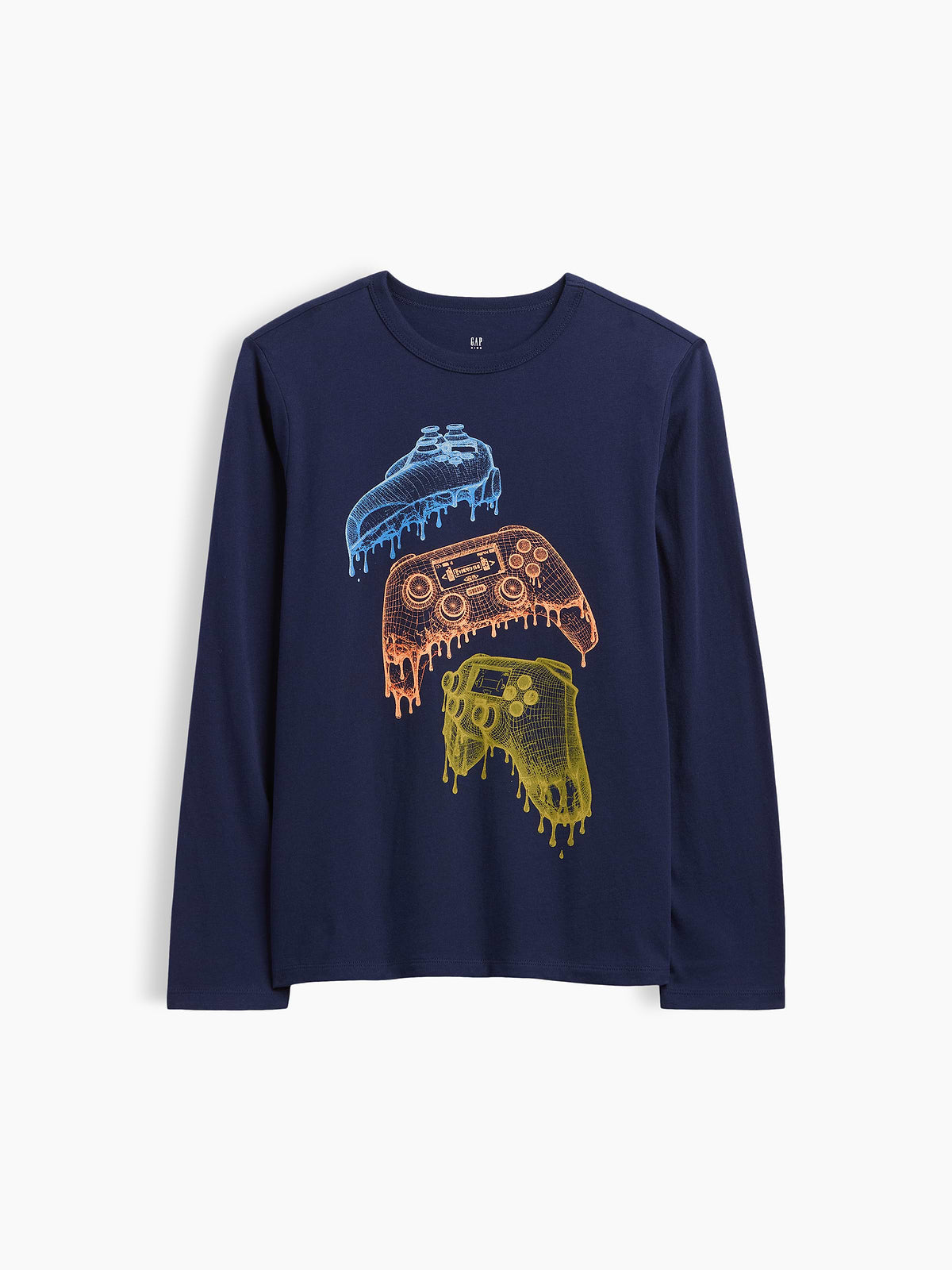 Kids Graphic T-Shirt - New Navy Blue