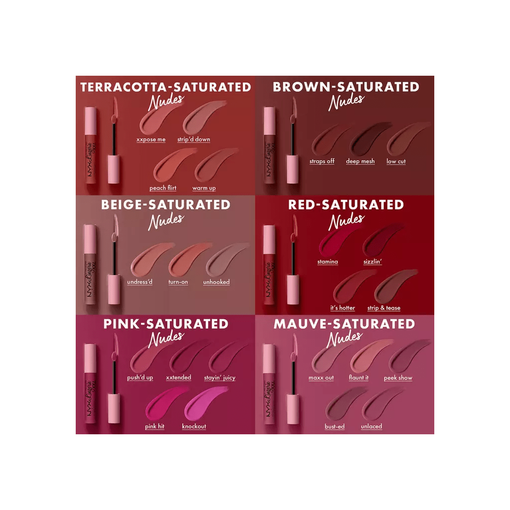 NYX Lip Lingerie XXL Long-Lasting Matte Liquid Lipstick