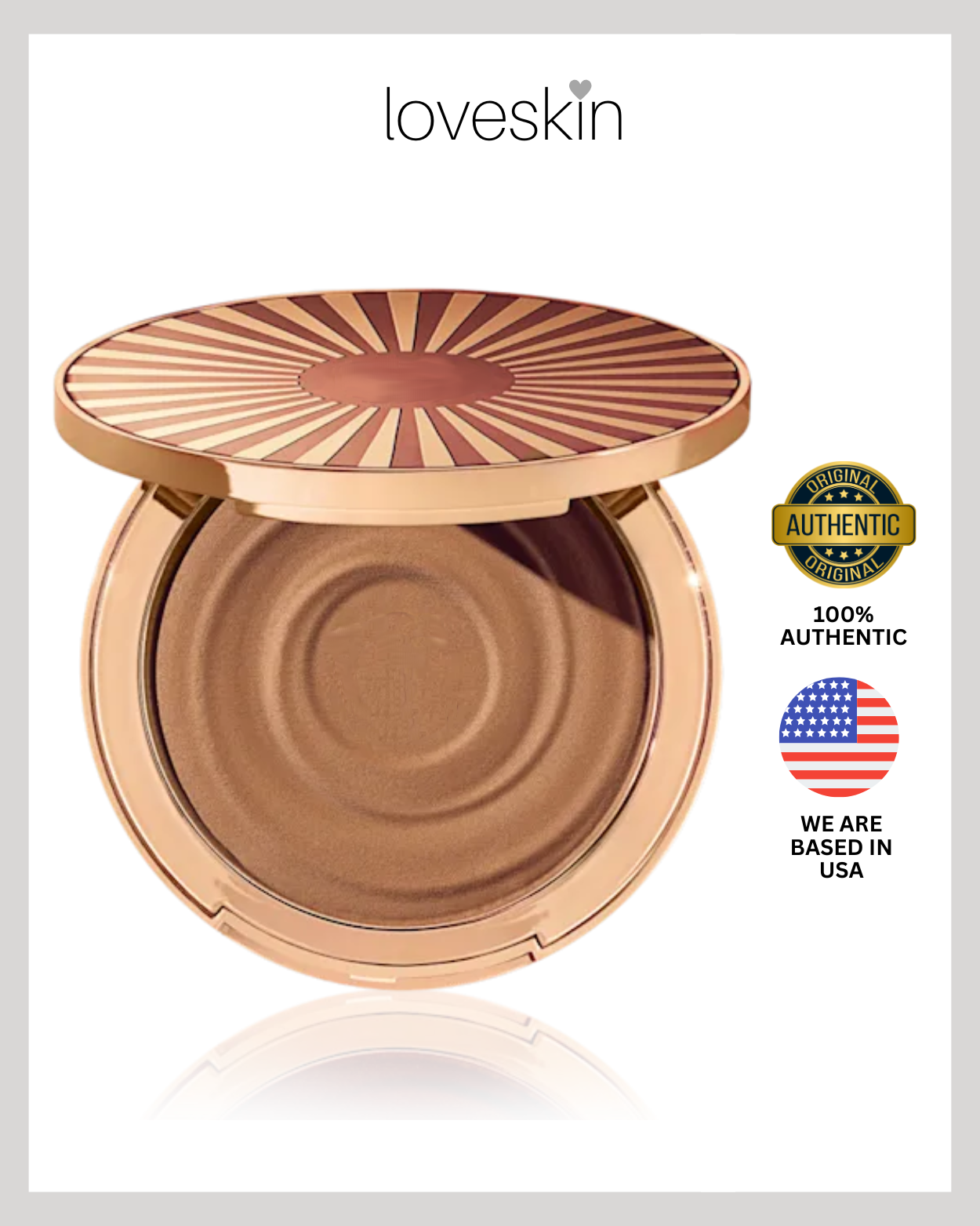 CHARLOTTE'S BEAUTIFUL SKIN SUN-KISSED GLOW BRONZER