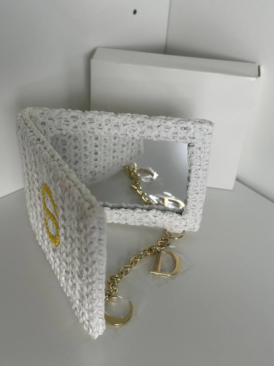 DOOR golden white mirror