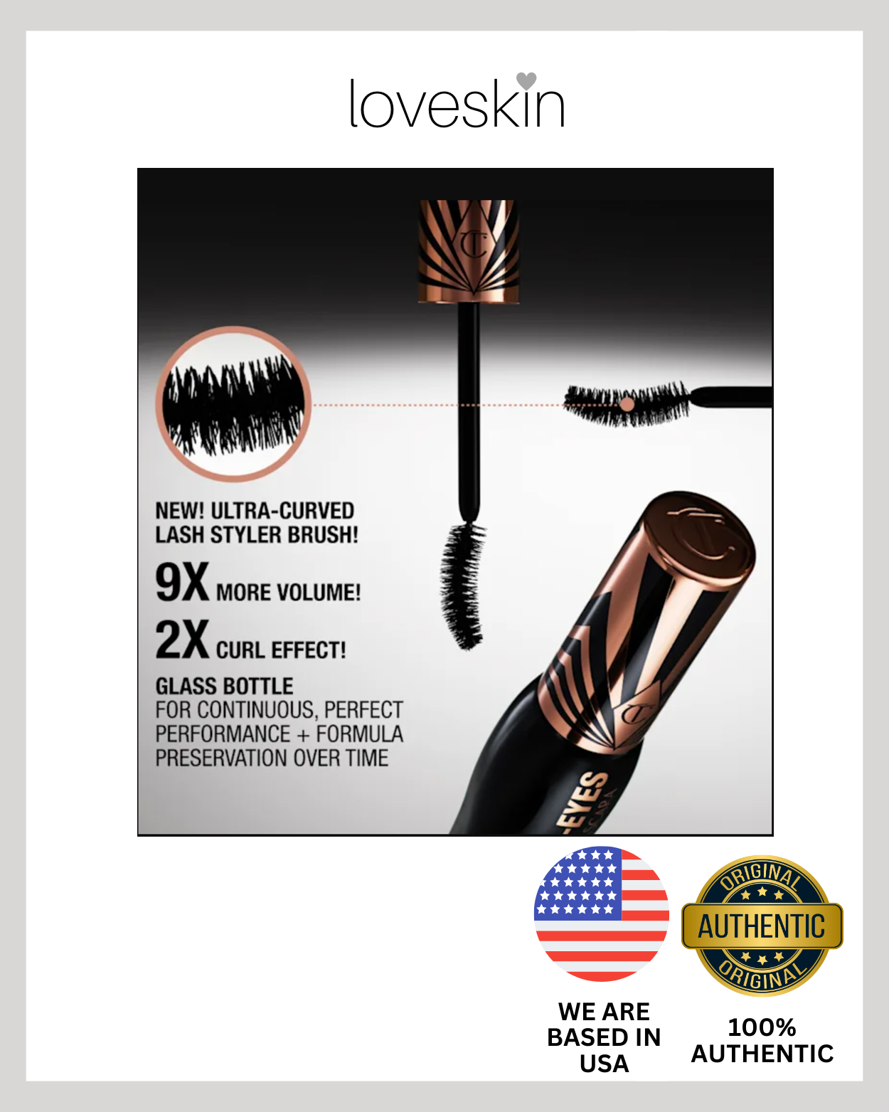 CHARLOTTE TILBURY EXAGGER-EYES VOLUME MASCARA EXAGGER-BLACK 2ML