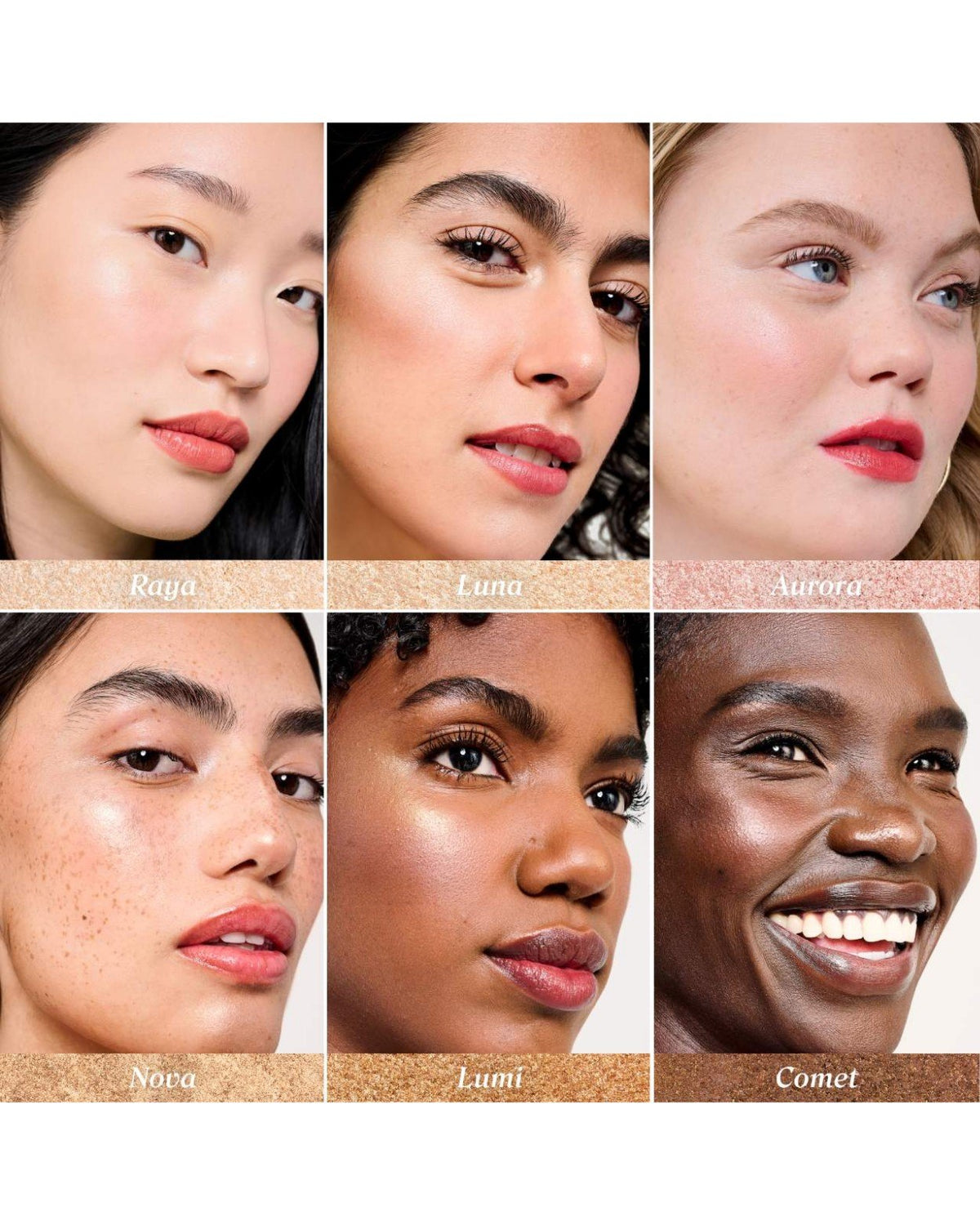 Bine fit Glow-la-la Velvet gleam highlighter | Code: Luna (Size: 3g)