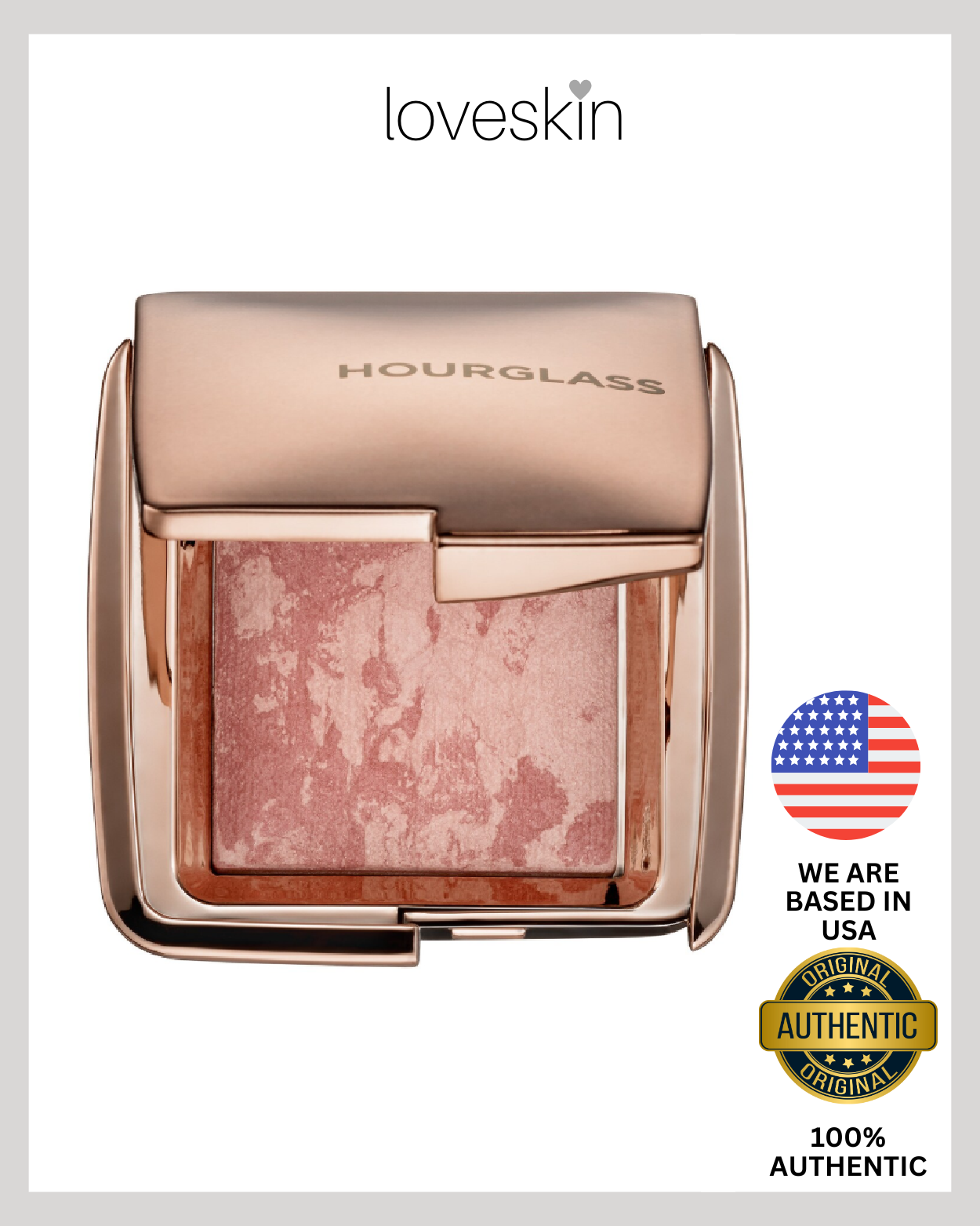 Hourglass Mini Ambient Lighting Blush | Shade Mood Exposure (Size 1.3g)