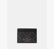 [100% Authentic or Money Back Guaranteed] KS Spade Flower Small Slim Card Holder (KN761)