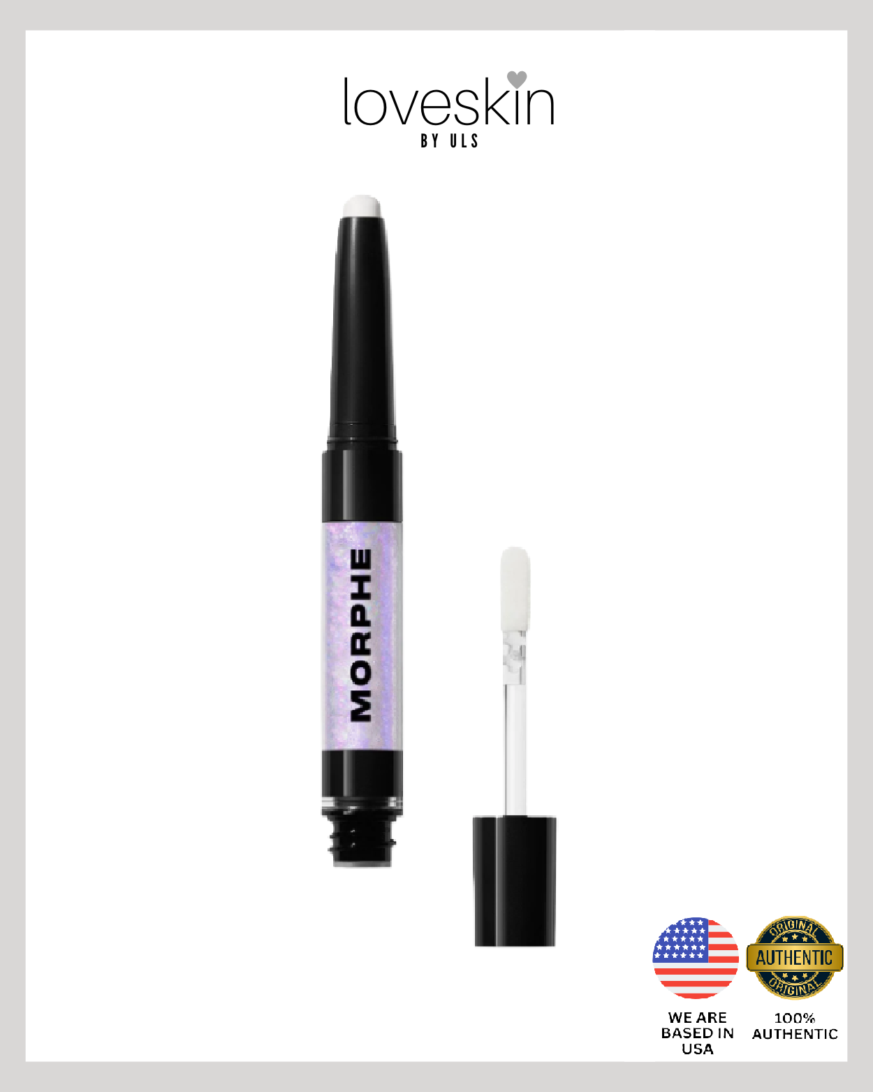 Morphe Mixed Signals Dual-Ended Cream & Liquid Shadow Stick Shade Into It/Over It 1.9ml/0.06oz