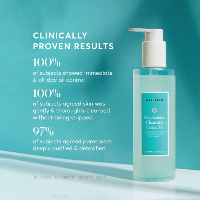 (Incoming Stock: ETA 30 Days) Naturium Niacinamide Cleansing Gelée 3%
