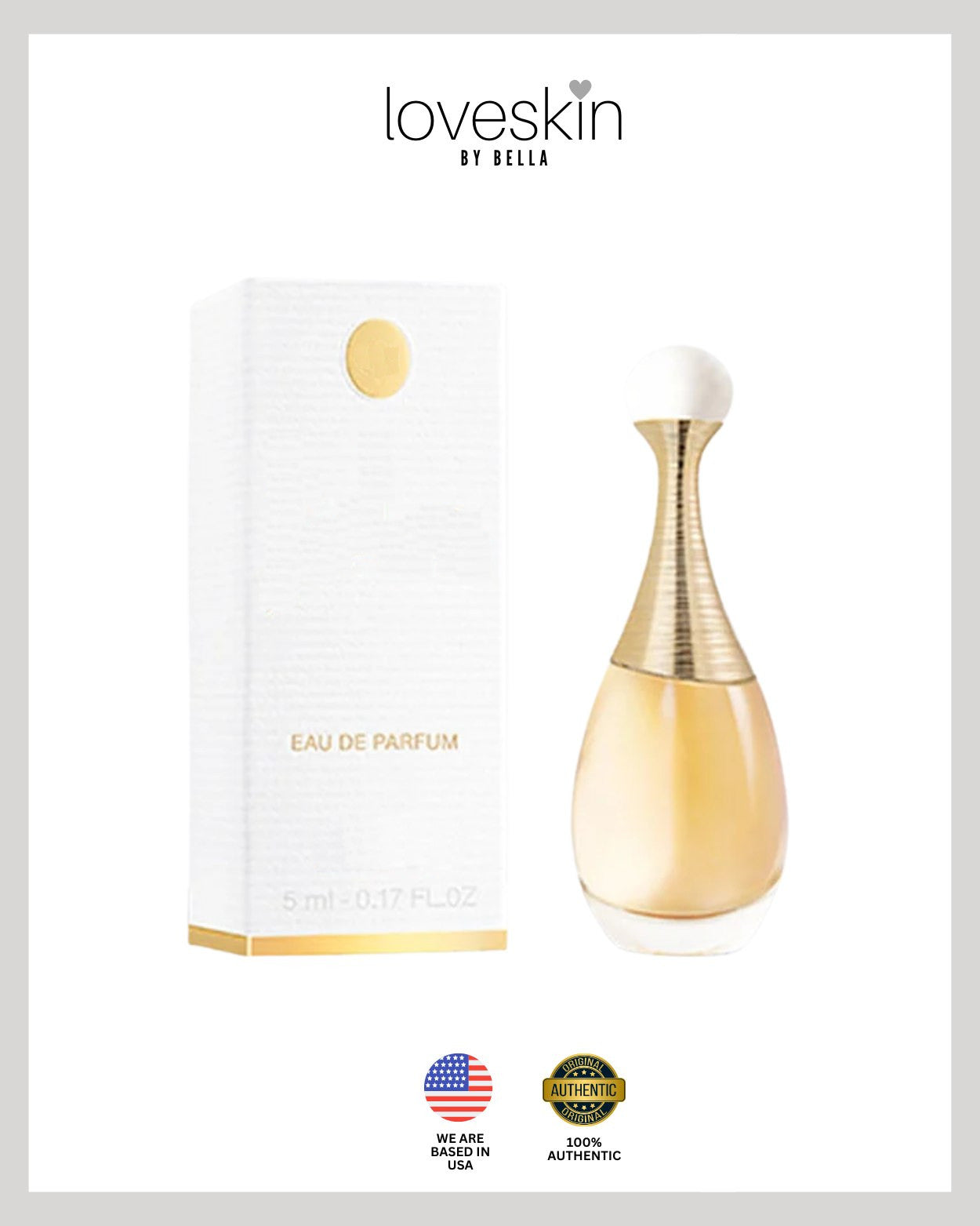 LoveSkin's Jador Mini EDP Perfume Size 5ml