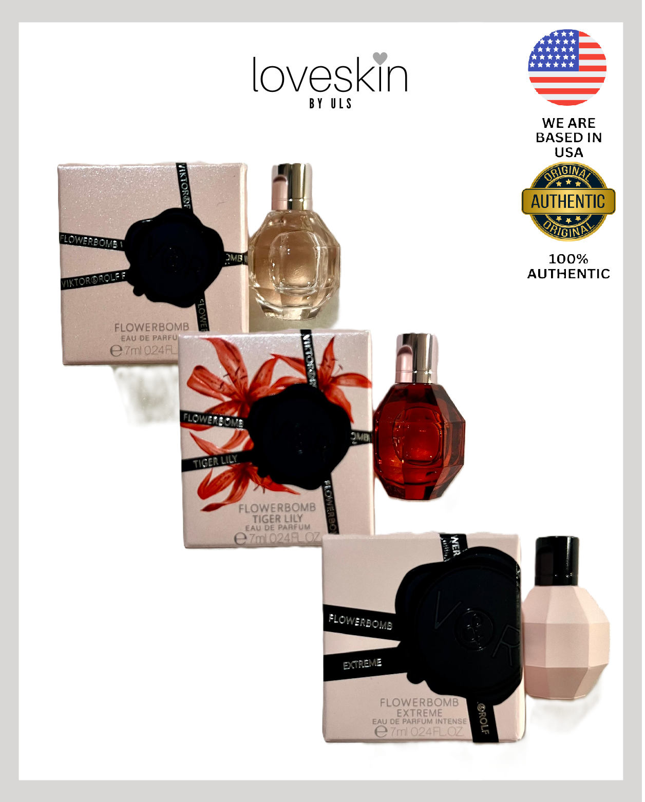 Viktor & Rolf Flowerbomb Mini Perfume Size 7ml/0.24oz
